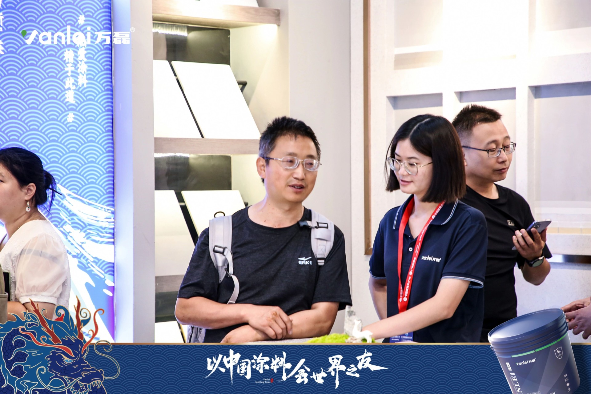 七年蟬聯(lián)展館人氣王！萬磊涂料，以中國涂料，會世界之友
