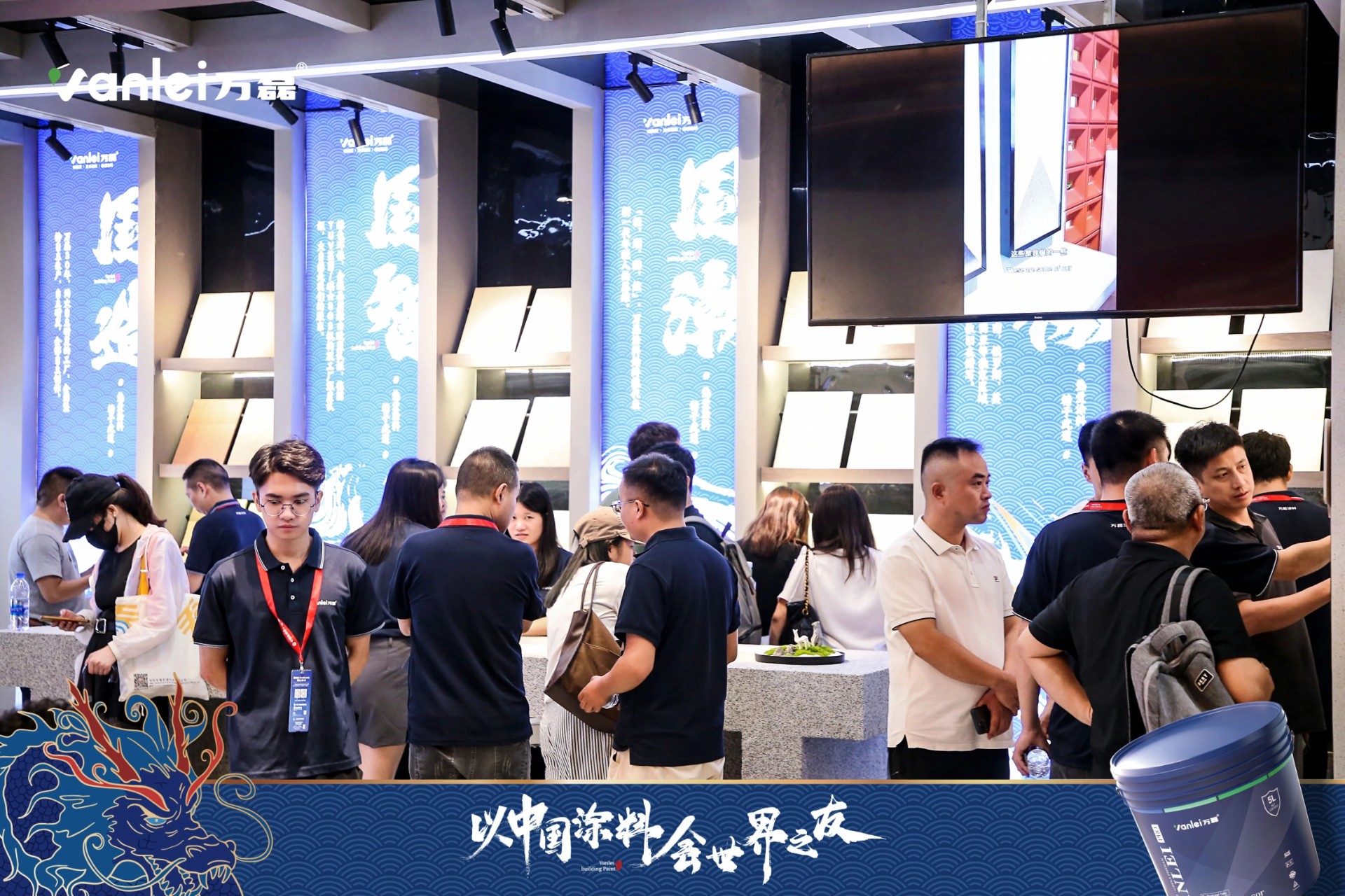 七年蟬聯(lián)展館人氣王！萬磊涂料，以中國涂料，會世界之友