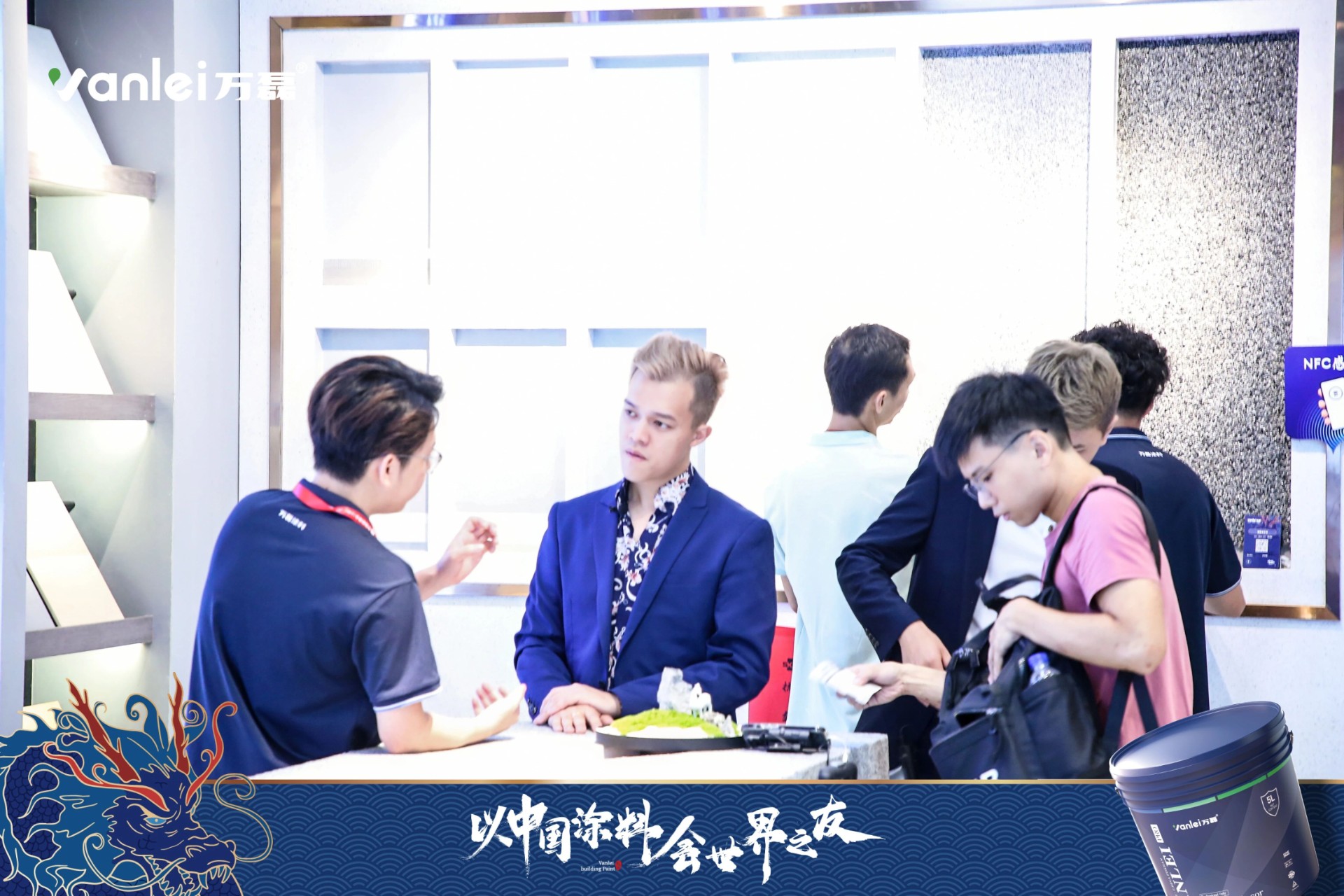 七年蟬聯(lián)展館人氣王！萬磊涂料，以中國涂料，會世界之友